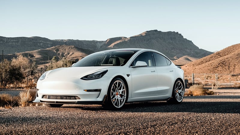 Electric Car Tesla Model S
